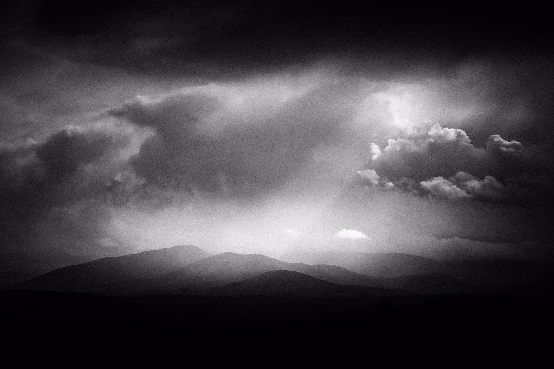 Storm over Mountains